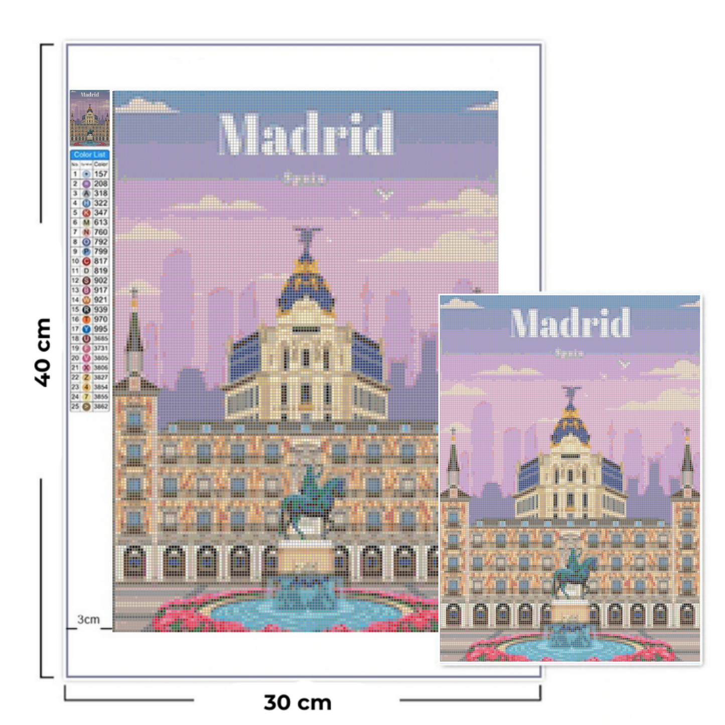 Broderie Diamant - Madrid