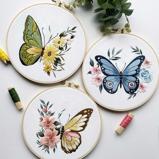 Kit Broderie Papillon