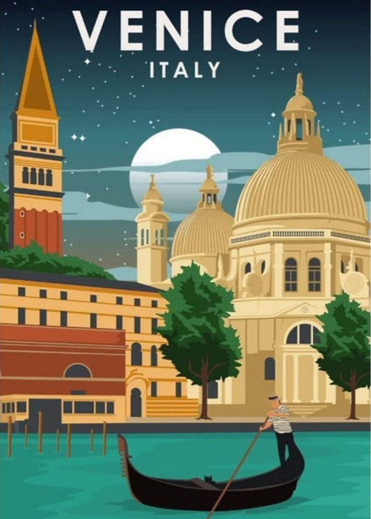 Broderie Diamant - Venise
