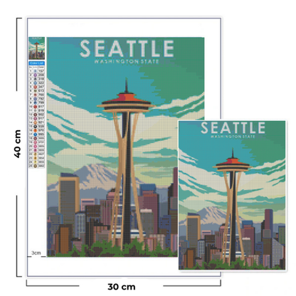 Broderie Diamant - Seattle