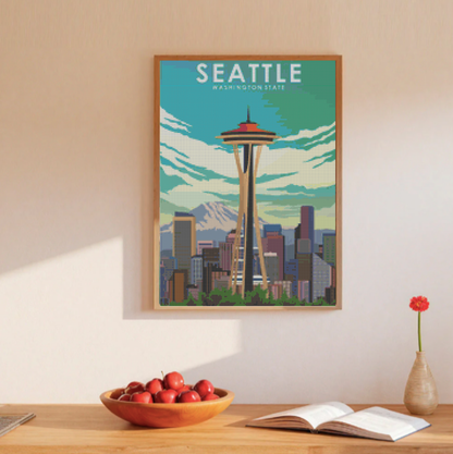 Broderie Diamant - Seattle